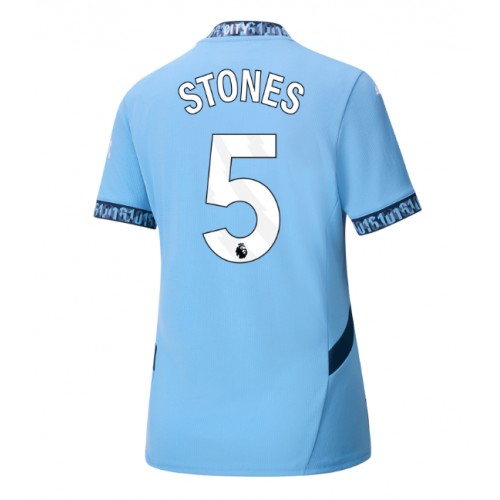 Manchester City John Stones #5 Domaci Dres za Ženska 2024-25 Kratak Rukav